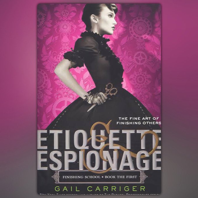 SpeakToTheChief's tweet photo. #AmReading
Steampunk setting, school story, spunky heroine, charming supernaturals, humour, espionage, adventure...these are a few of my favourite things!
#EtiquetteAndEspionage #GirlPower #Steampunk #GirlDetectives #WomenInSTEM #SchoolStory
#TheBookChief https://t.co/UJHTwJkQUd