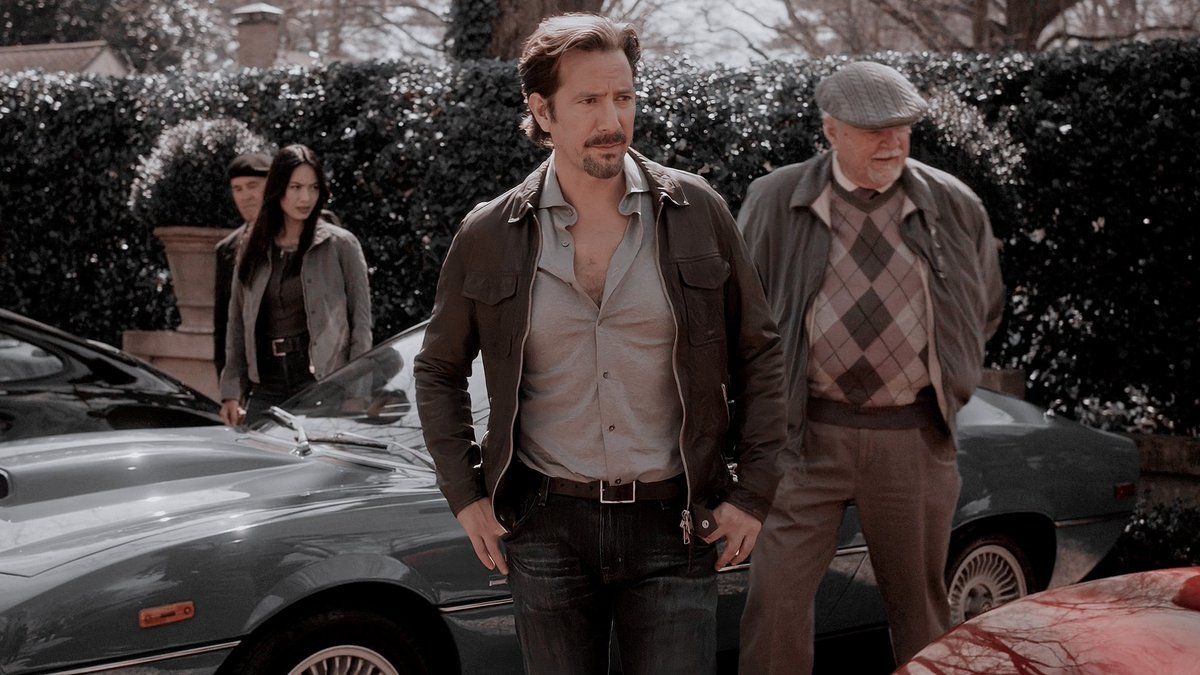 dailyrusstaylor's tweet photo. While everyone was busy looking at the cars last night, we were focused on Russ. So handsome! #SaveMacGyver #MacGyver #HenryIanCusick https://t.co/BNzGqddew4