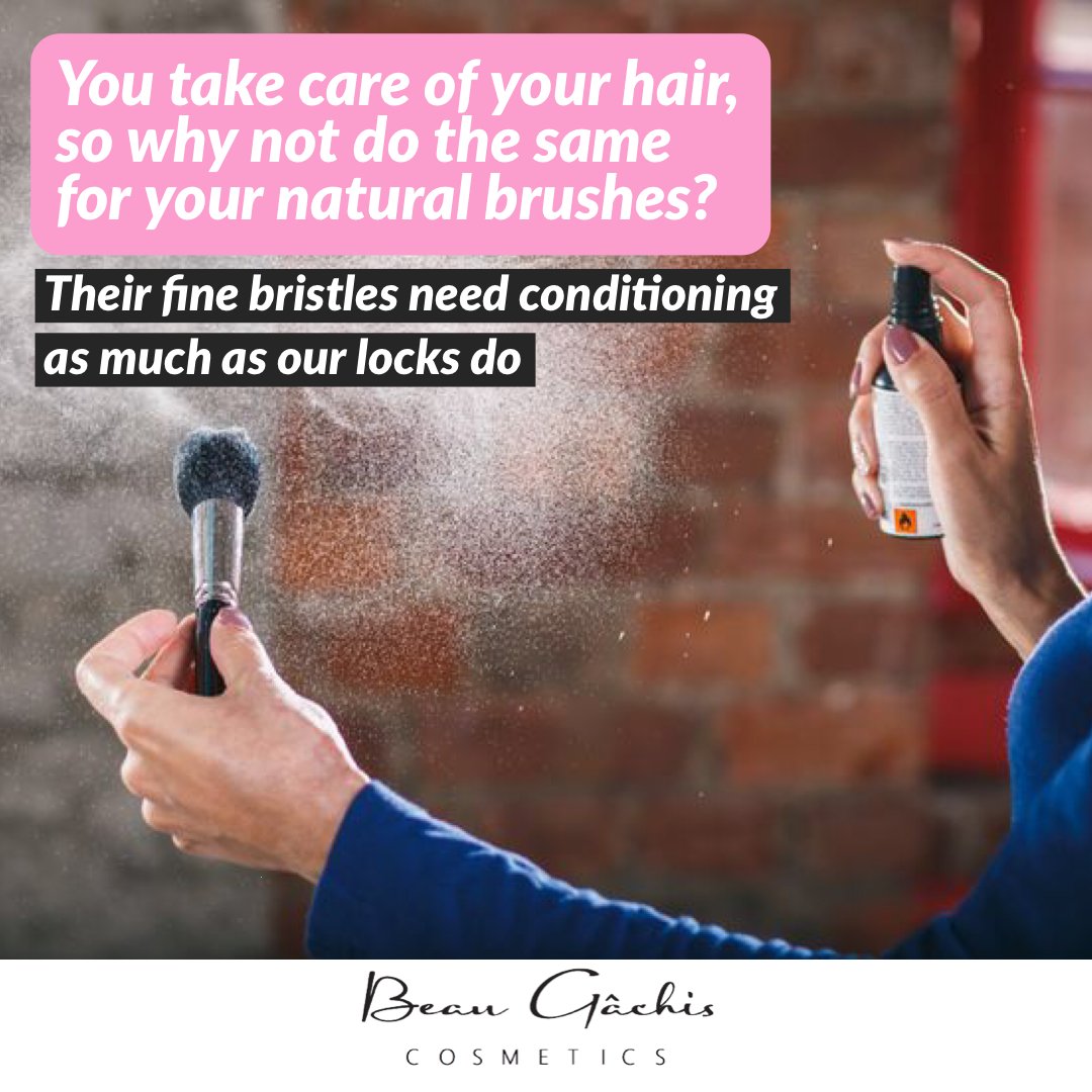 Happy Saturday! Today is the perfect day to care for your brushes and keep them clean for a fresh, beautiful face. We recommend using a gentle shampoo and rinsing thoroughly before allowing them to air dry. Truly makes ALL the difference! #beaugachis #makeupbrushes #beautytips