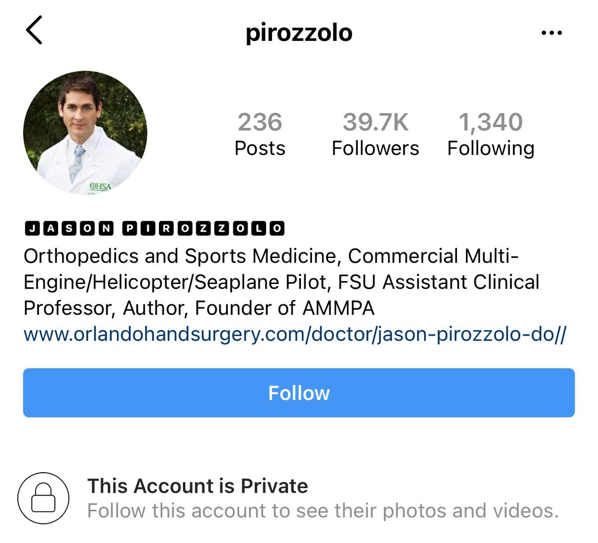 Savara Hastings’ Twitter account is also deleted. Dr. Jason Pirozzolo has locked his Instagram.