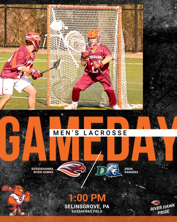 It's GAMEDAY! <a href="/susquehannamlax/">susquehannamlax</a> looking for their second straight win TODAY, hosting <a href="/GoDrewRangers/">Drew Rangers</a> in <a href="/LandmarkConf/">Landmark Conference</a> action at 1 pm.

📹: bit.ly/2OCpc2V
📊: bit.ly/39WCTRB

#d3lax #gosu #riverhawkpride