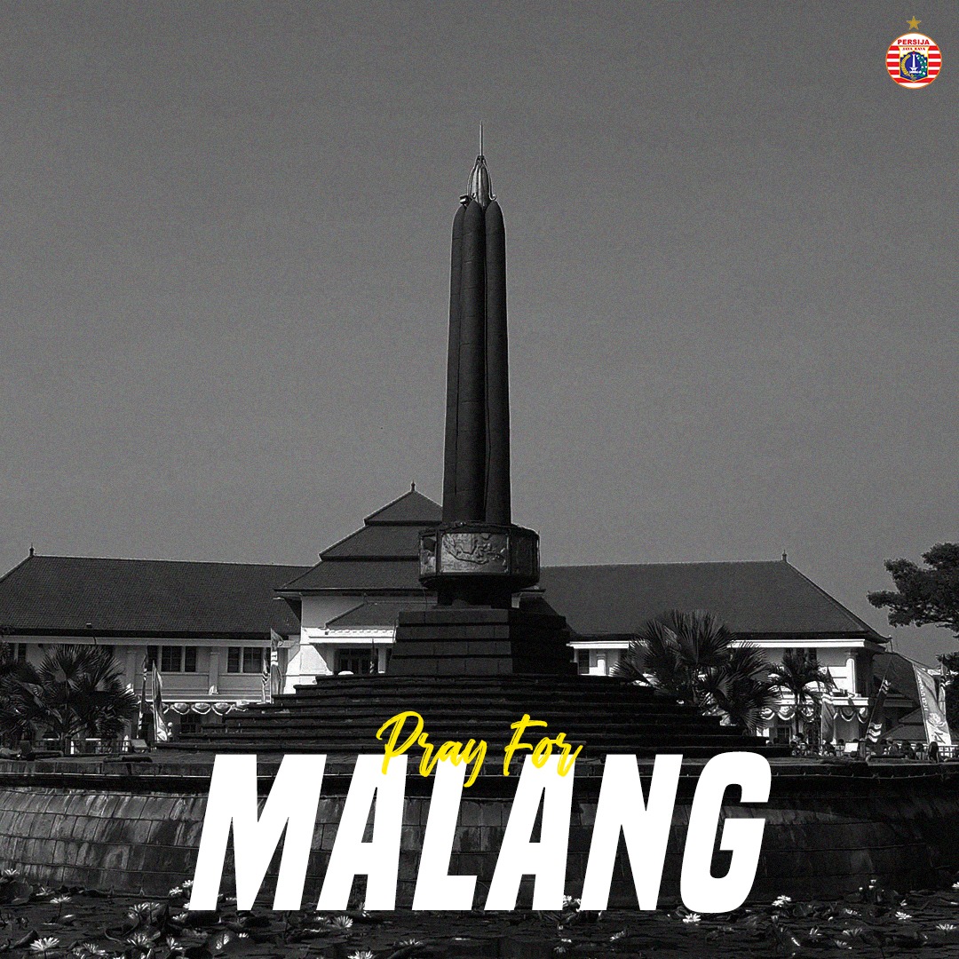 Sebelum menutup hari, mari seraya memanjatkan doa untuk saudara kita di Malang dan sekitarnya 🙏

Malang Kuat 💪

#PrayForMalang #BelieveIn12 #PersijaJakarta