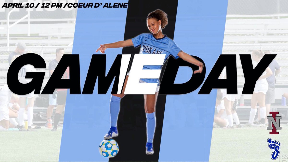 ❗️𝐆𝐀𝐌𝐄 𝐃𝐀𝐘❗️
 
⚽️ at North Idaho
🗓 April 10th
🕰 12 PM
📍 Coeur d'Alene, ID
🏟️ Eisenwinter Field
📺 - YouTube.com/nicathletics