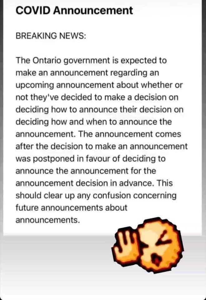 AHandmaid2's tweet photo. #FordFailedThePeople #FordfailedOntario #UnsafeSchoolsON #COVID19 #onpoli #ThirdWave #Mockdown3 https://t.co/itjEjwyhhU