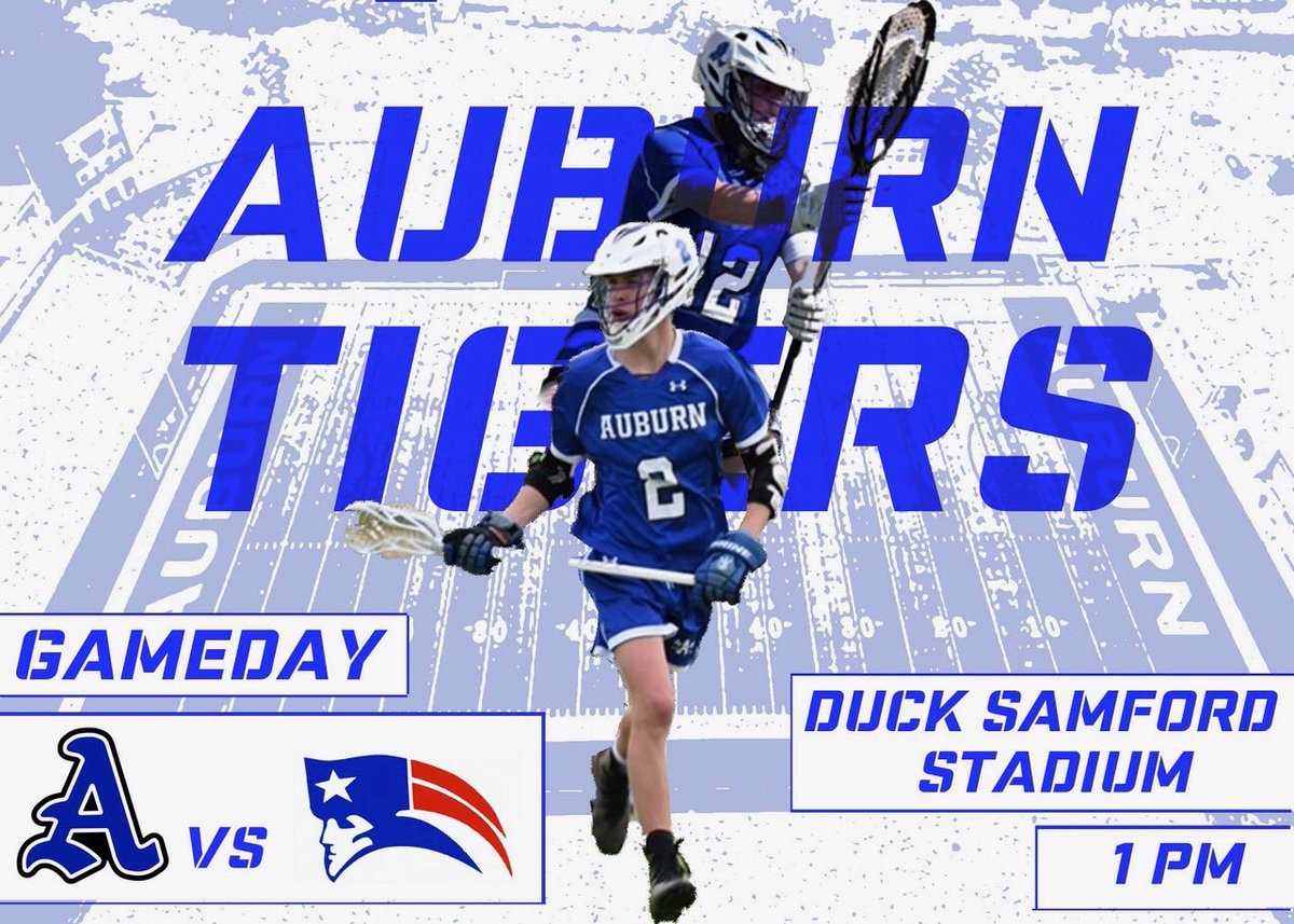 auburn_high's tweet photo. It’s GAMEDAY!!! 

Auburn plays Homewood at the Duck at 1PM. https://t.co/kvQ95Ke5fU