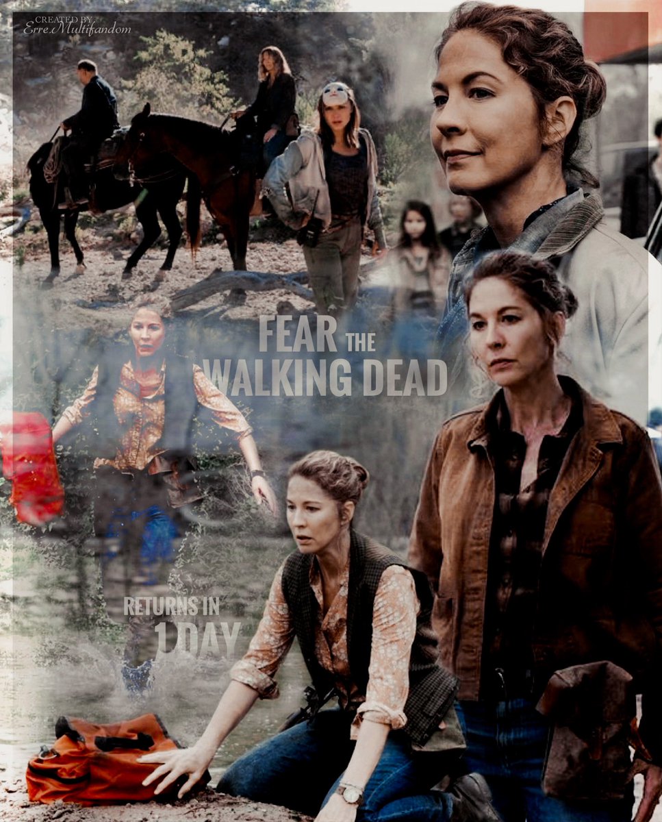 ErreMultifandom's tweet photo. Tomorrow! 1 day until #FearTWD officially returns! 🧟‍♀️ #FTWD #JuneFTWD 

Brace yourselves 🧟‍♀️ https://t.co/noIxXLlz18