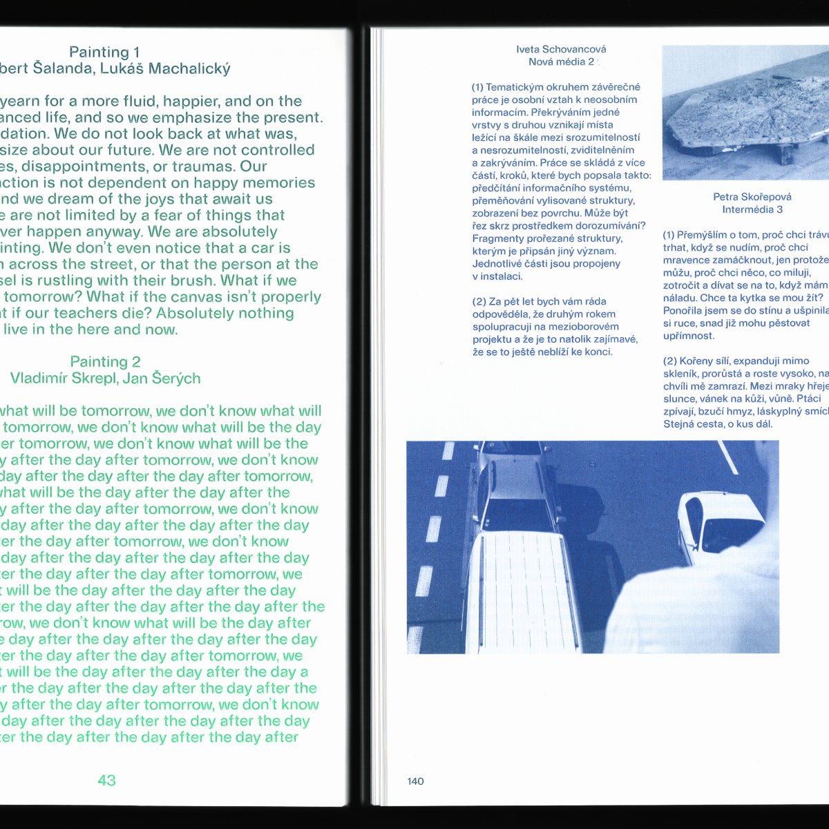 Custom #AvuTypeface in use for “The Most Beautiful Age” book published by Academy of Fine Arts • design by the great 20YY Designers as always. #HwType