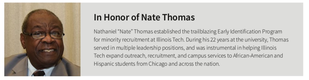 misszanette's tweet photo. Want $7500/semester for a graduate scholarship at @illinoistech? Please apply to the Nate Thomas Public Service Graduate Scholarship https://t.co/NEggrdfzuB @ChicagoNSBE @NSBE_IIT @NSBE https://t.co/mGpFz97KAg