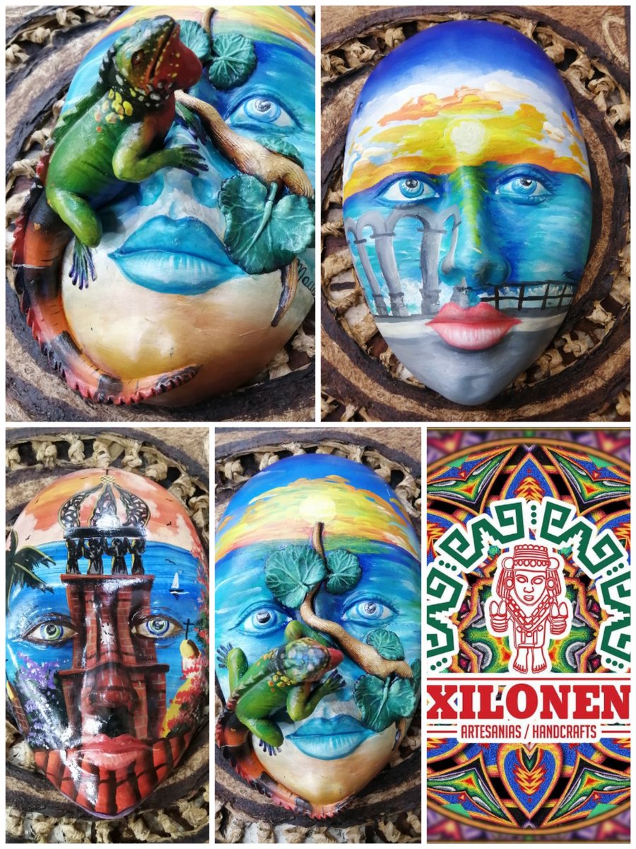 Xilonen_Mexico's tweet photo. El Mar en tu Mirada - The Sea on You 🌊🎭
#Mascaras #Mask #decoratives
#MexicoMagico #magicmexico
Barro Mexicano Hecho Magia
Magic Mexican Clay #indoors and #outdoors 
#PuertoVallarta #Jalisco #Mexico
#RevivePuertoVallarta
#HechoenMexico #HechoaMano #MexicoMagico #Madeinmexico https://t.co/ZgjqFSwxbq