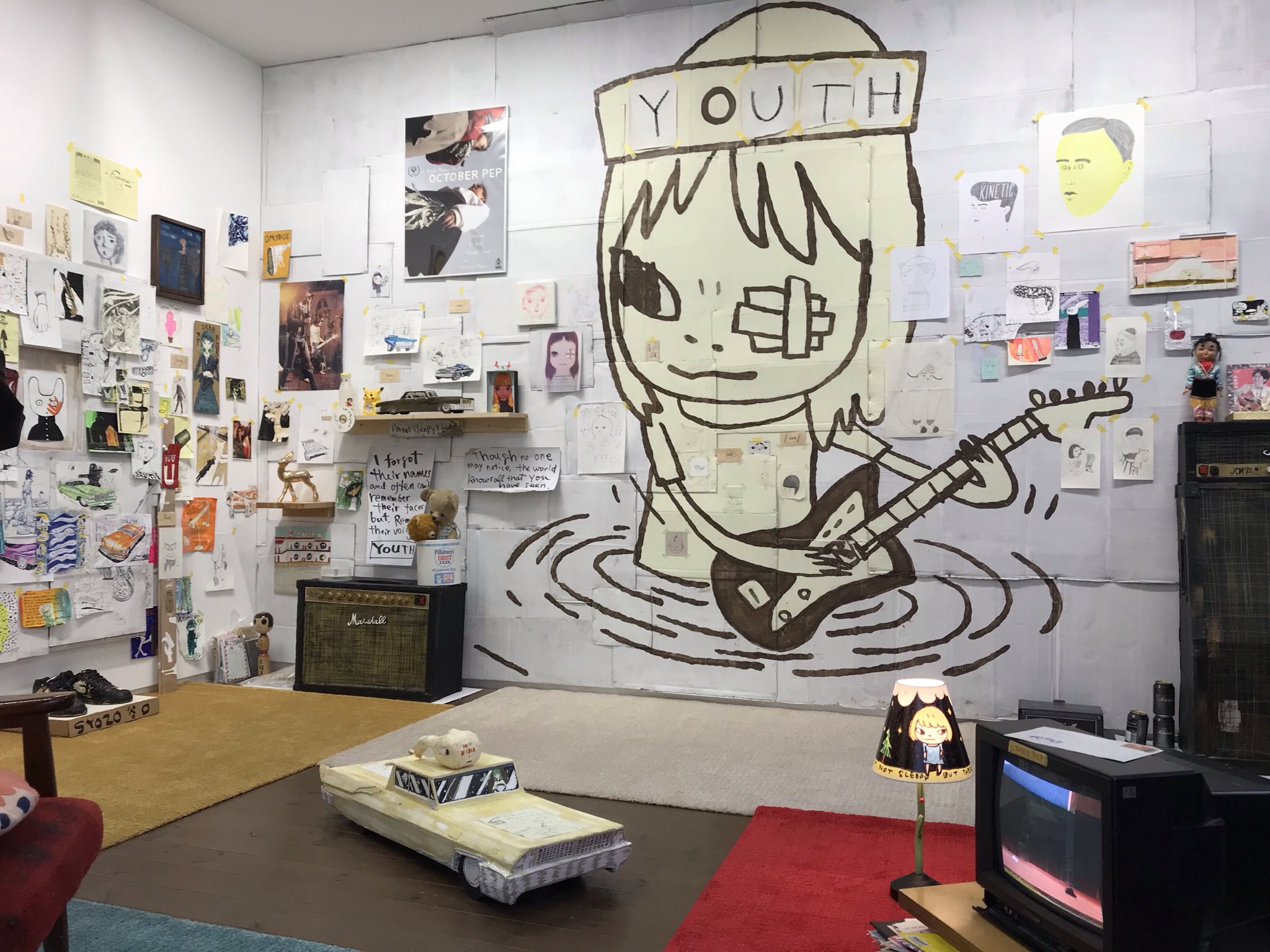 𝐊𝐮𝐫𝐨𝐬𝐚𝐰𝐚 A Twitter Youth 仮 At Yutaka Kikutake Gallery 出展作家は中原正夫 奈良美智 上村洋一 谷口正造 ナタリー ホーバーグ T Co 2ez5r1epiq Twitter