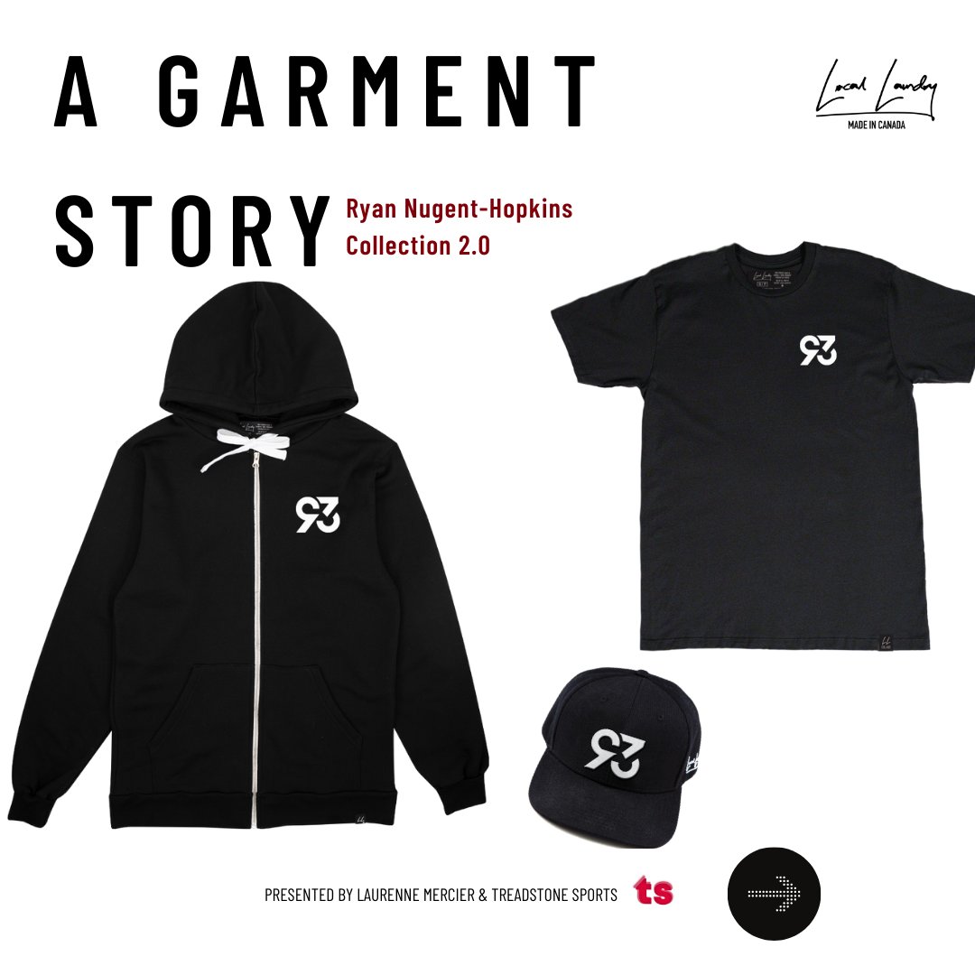 locallaundry's tweet photo. Find out more behind our #93Collection in the Garment Story. Our 2nd collaboration with @RNH_93 presented by @TSSportsAgency is available now for PREORDER until April 15th! Each garments gives back to support @KSEdmonton & the next generation! Shop now: https://t.co/EQ9mXFWEfh https://t.co/8iKhb1nvwl