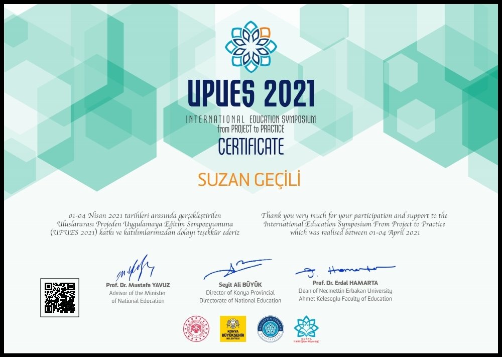 Sevgili arkadasim <a href="/AynurKorkmazIng/">AynurKorkmaz</a>'ın harika sunumuyla Be A Breath projemizi UPUES Uluslararası Eğitim Sempozyumunda başarıyla tanıttık. <a href="/mehmetalikatip1/">Mehmet Ali KATİPOĞLU 🇹🇷</a> <a href="/CihanKOCAMAN55/">Cihan KOCAMAN</a> <a href="/bafra_mem/">Bafra İlçe Millî Eğitim Müdürlüğü</a> <a href="/samsunarge/">SAMSUN İL MEM AR-GE</a> <a href="/CoskunESEN57/">Coşkun ESEN</a> <a href="/NidaDemirrrr/">Nida BAŞKURT</a> <a href="/CavitOvali/">Cavit OVALI</a>