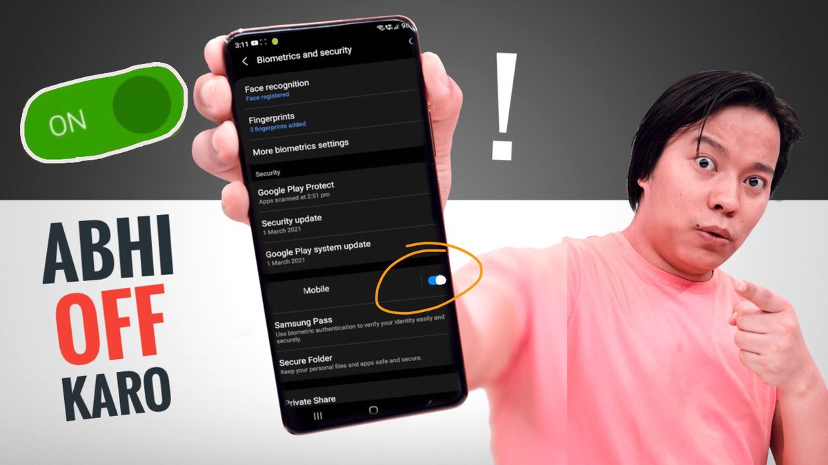 ManojSaru's tweet image. 7 Hidden Android Settings : Turn ON &amp;amp; OFF Now on Your Smartphone 🤫🤫 youtu.be/BRbv0-xBKhA