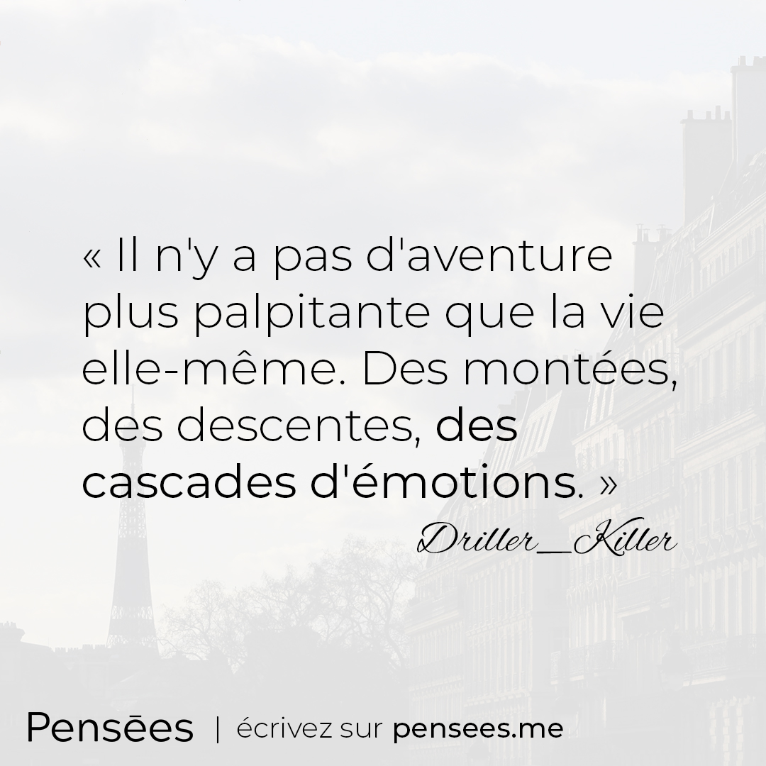 Pensees Ecrivez Partagez Decouvrez Aventure Une Pensee De Driller Killer A Lire Integralement Sur T Co H1xtmfpatv Pensees Citations Citation Ecrire Lecture Book Ecriture Journal Carnet Partage Decouvrir