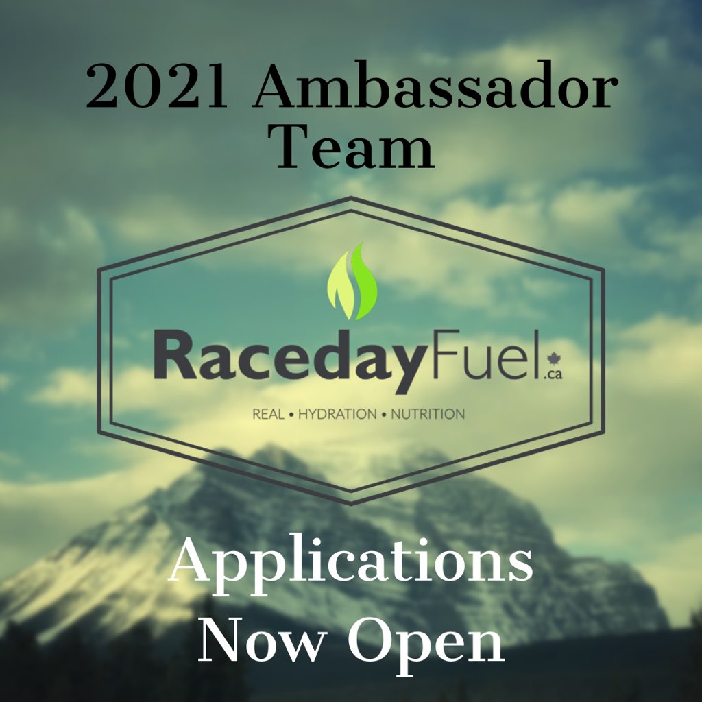 Are you a Canadian athlete looking to up your nutrition &amp; hydration game?

Our 2021 Ambassador Applications are open!

Positions are limited for the 2021 season.

Visit cutt.ly/tc20Gga to apply today!

#RacedayFuel
#WhatFuelsYou
#TeamRDF