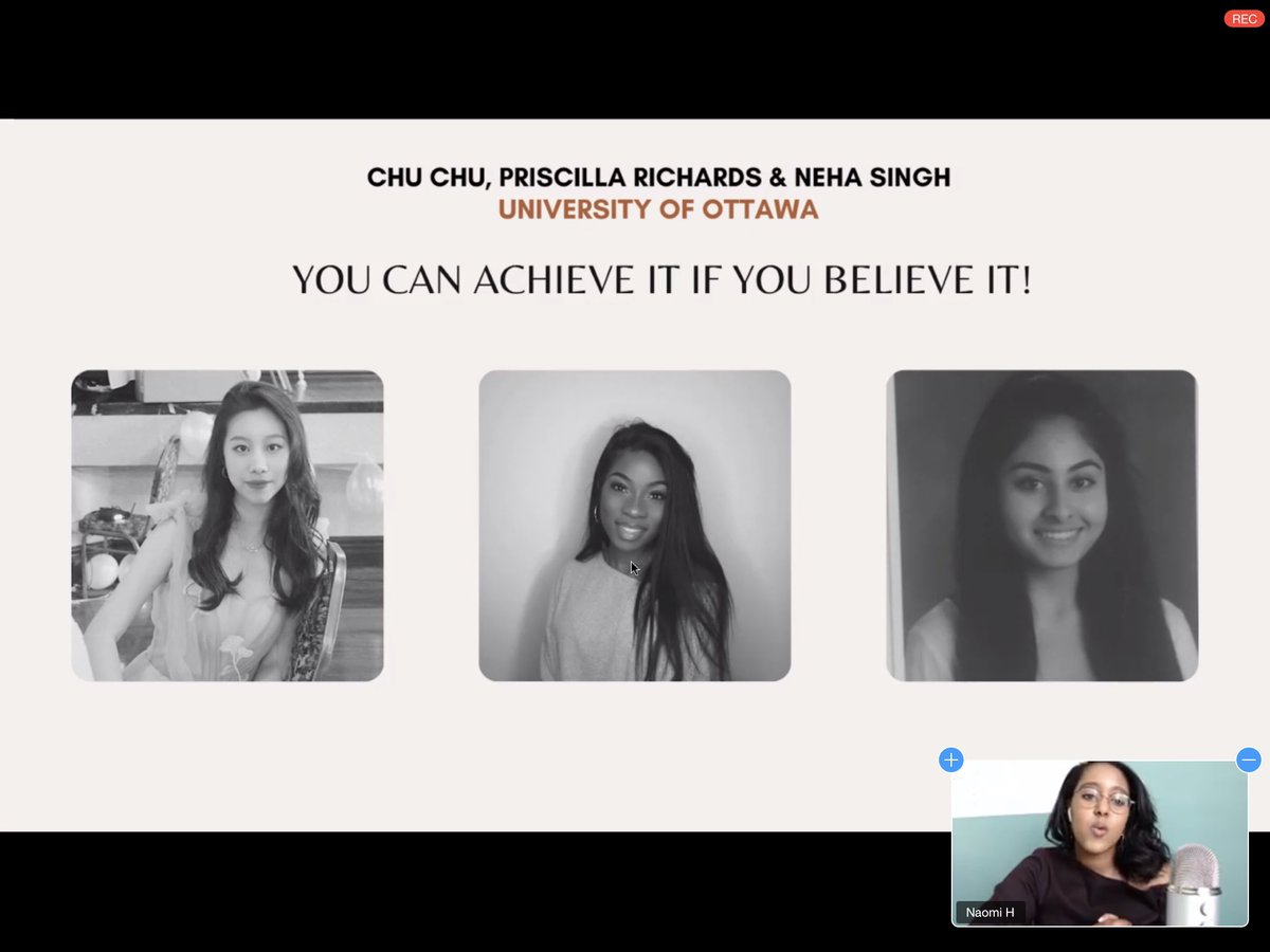 What’s stopping qualified women from applying to leadership roles? 

Students from the <a href="/uOttawa/">Université d'Ottawa | University of Ottawa</a> tell us the factors why and share tips to help address this issue:

🔹Get an advocate
🔹Develop a timeline of your goals
🔹Eliminate imposter syndrome 
🔹Embrace your diversity