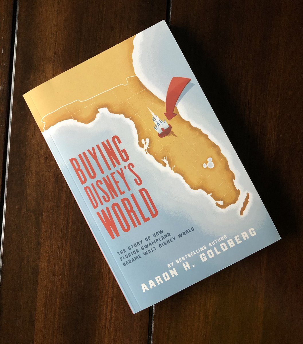 HistoryAtDisney's tweet image. GIVEAWAY: With summer just around the corner we are excited to giveaway a signed copy of “Buying Disney’s World: The Story of How Florida Swampland Became Walt Disney World”, from award-winning and best selling author, @aaronhgoldberg.

To enter simply retweet and like this post!