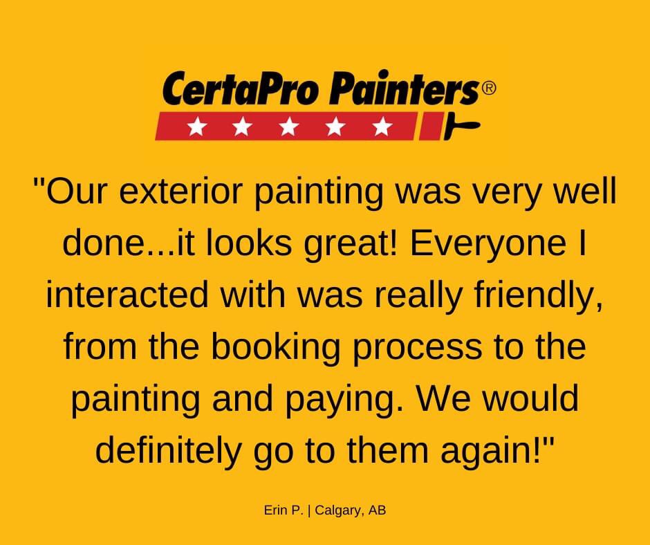 CertaProCalgary's tweet photo. Thanks for the great review Erin! We hope to work with you on any future projects. 😊👍 https://t.co/nKv4rxhGcS