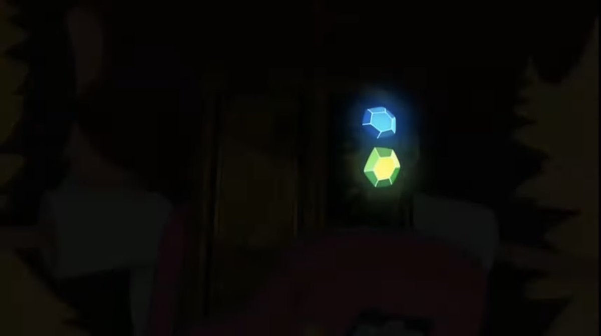 As was so evidently proved in the 2nd temple trials. Now, THE HEART GEM ISN’T FULLY CHARGED?! Only half of it was, which means Anne still has a hint of her power left in her. This makes sense now that in the season 2 intro when Anne and Sasha fight, Anne’s sword lit up blue.