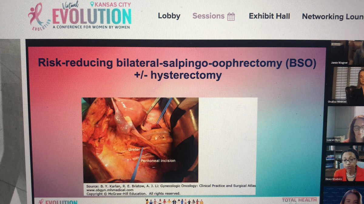 In case 2 of #EvolutionKC we are discussing the case of a BRCA2 #previvor. Our panel of experts touches on genetics, cancer risk and risk reduction as well as dense breast tissue! <a href="/TotalHealthConf/">Total Health | Oncology 📖🔬</a> @DKhabeleMD <a href="/WinbladOnalisa/">Onalisa Winblad</a> <a href="/DrJenKlemp/">Jennifer Klemp</a>