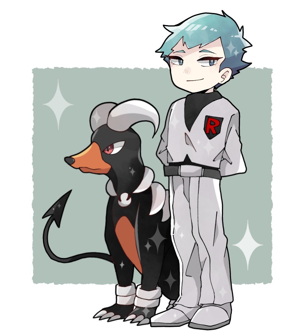 アポロさんとヘルガーさん いずみのイラスト アポロさんとヘルガーさん いずみのイラスト