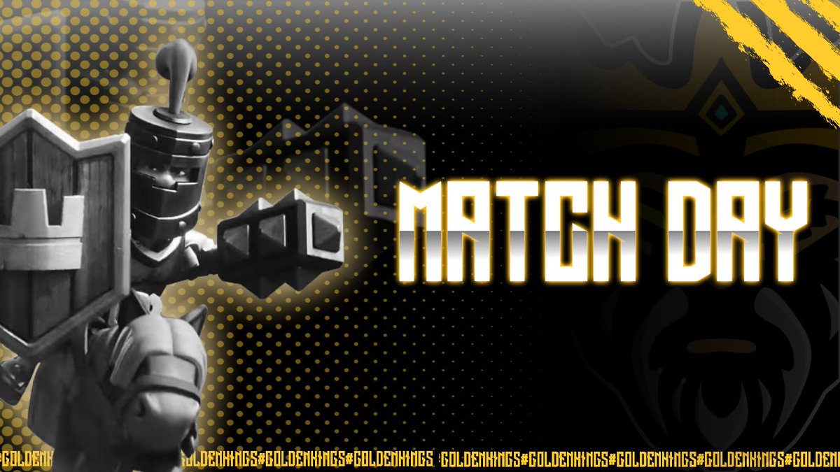 👑Golden Kings👑 (@goldenkingsespt) on Twitter photo 💛MATCH DAY💛
Hoy tenemos un debut en liga muy complicado, esperemos tener suerte y seguir en pie en esta liga
🆚 @Darks_Gaming_
🏆 <a href="/SeriesClash/">Clash Royale Series</a>
⏰ 18:00 pm MX
#GoGK 💛MATCH DAY💛
Hoy tenemos un debut en liga muy complicado, esperemos tener suerte y seguir en pie en esta liga
🆚 @Darks_Gaming_
🏆 <a href="/SeriesClash/">Clash Royale Series</a>
⏰ 18:00 pm MX
#GoGK