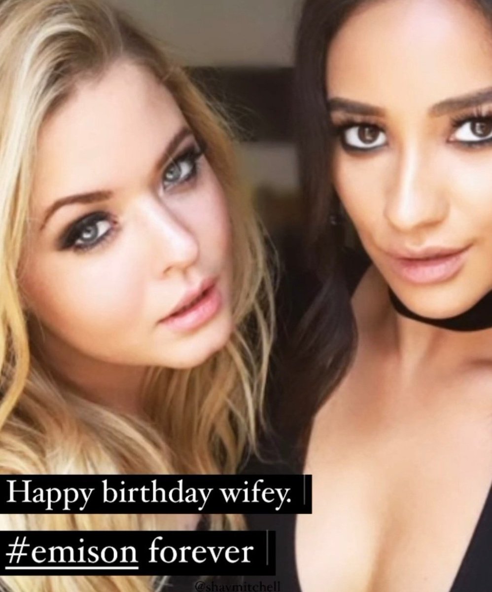 emison_hope's tweet image. The holy trinity "wife/wifey" #Emison  #emisonforever