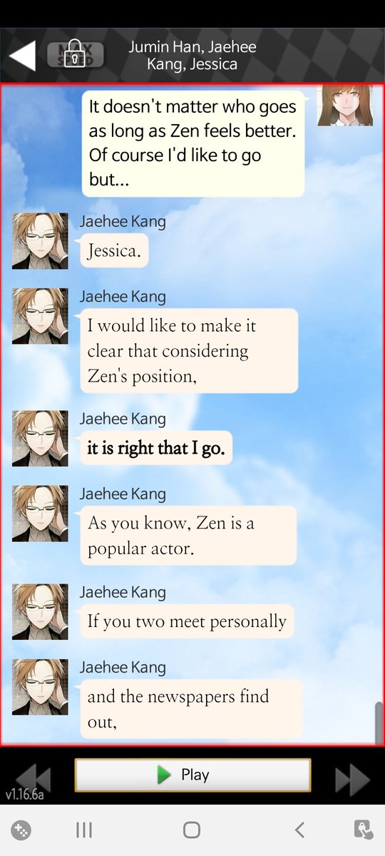 Okay so Jaehee is concerned about a woman going to his apartment and the papparazzi making a fuss about that, but SHE is also a woman??? They don't care if she has noble intentions, they will see what they want. MA'AM.
