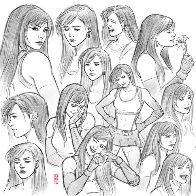 Happy #FF7R_1stAnniversary #FF7 (Tifa appreciation post ??) 