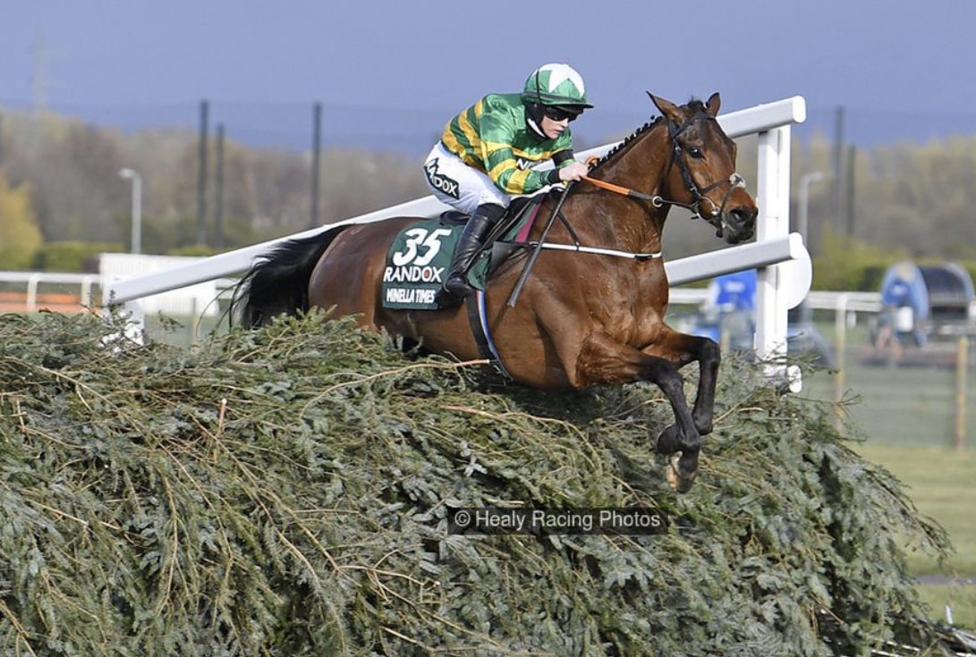 HenrydeBromhead's tweet photo. We won the Grand National....@rachaelblackmor @hotelminella @HRIRacing @WHR https://t.co/zRua55JL1b