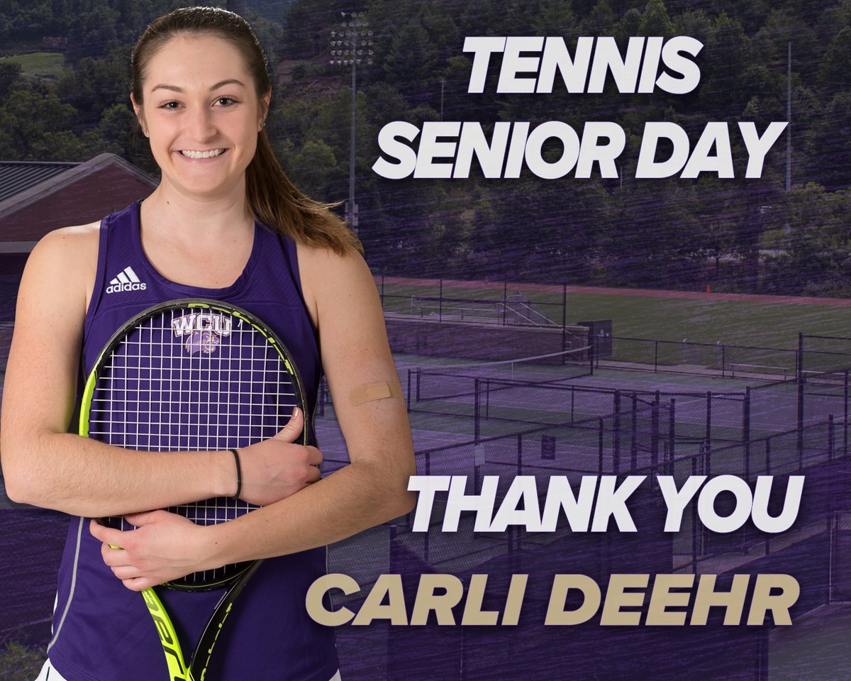 CatamountTennis's tweet image. As we get set for our noon match with Young Harris we would like to take a moment to thank our seniors.