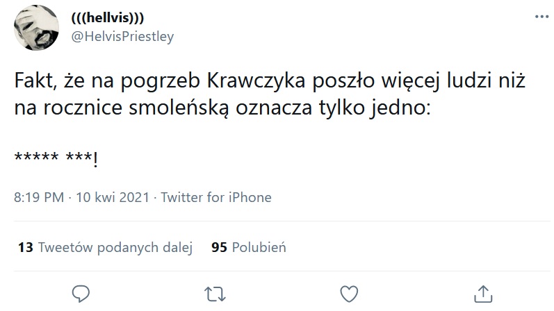 Zycie Stolicy Warszawa I Nie Tylko On Twitter Czy Jest Cos Bardziej Zenujacego I Slabego Niz Wykorzystywanie Pogrzebu I Cierpienia Z Nim Zwiazanego Do Manifestacji Politycznej Pt Jeb C Pis By Helvispriestley