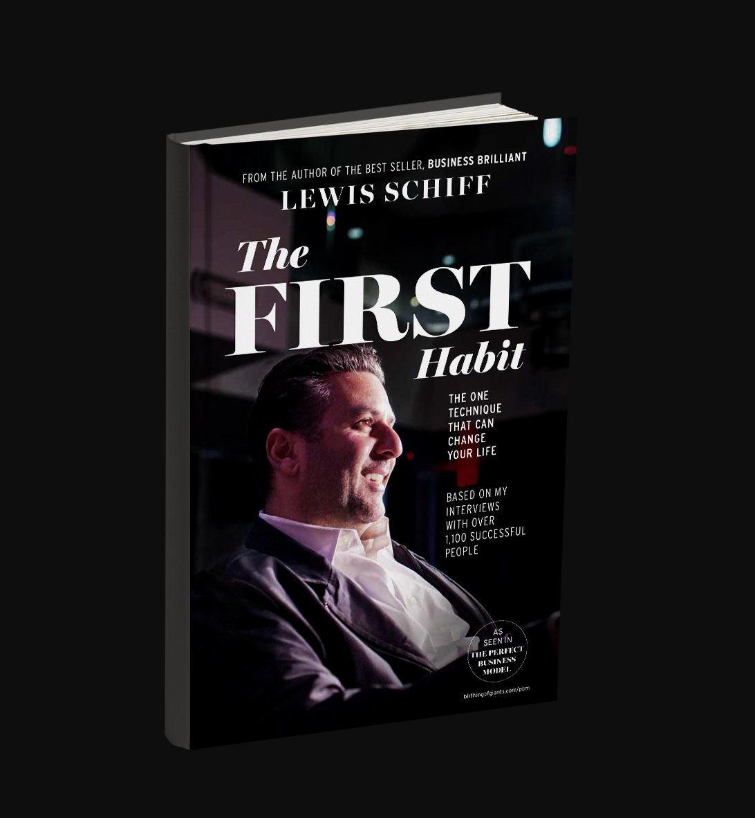 Success Leaves Clues and The First Habit is the biggest clue of all.

Download this 50-page book written by my friend, Lewis Schiff, for free...now an AUDIO VERSION! Check it out here:  

zcu.io/N7mM
