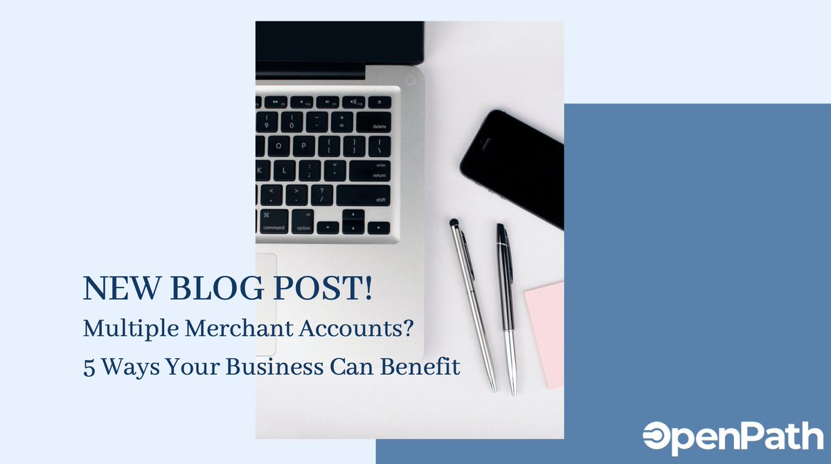 OpenPathInc's tweet image. Securing multiple merchant accounts will save you valuable time, money, and effort! To learn more, click the link below!

openpathfeed.blogspot.com/2021/04/multip…
