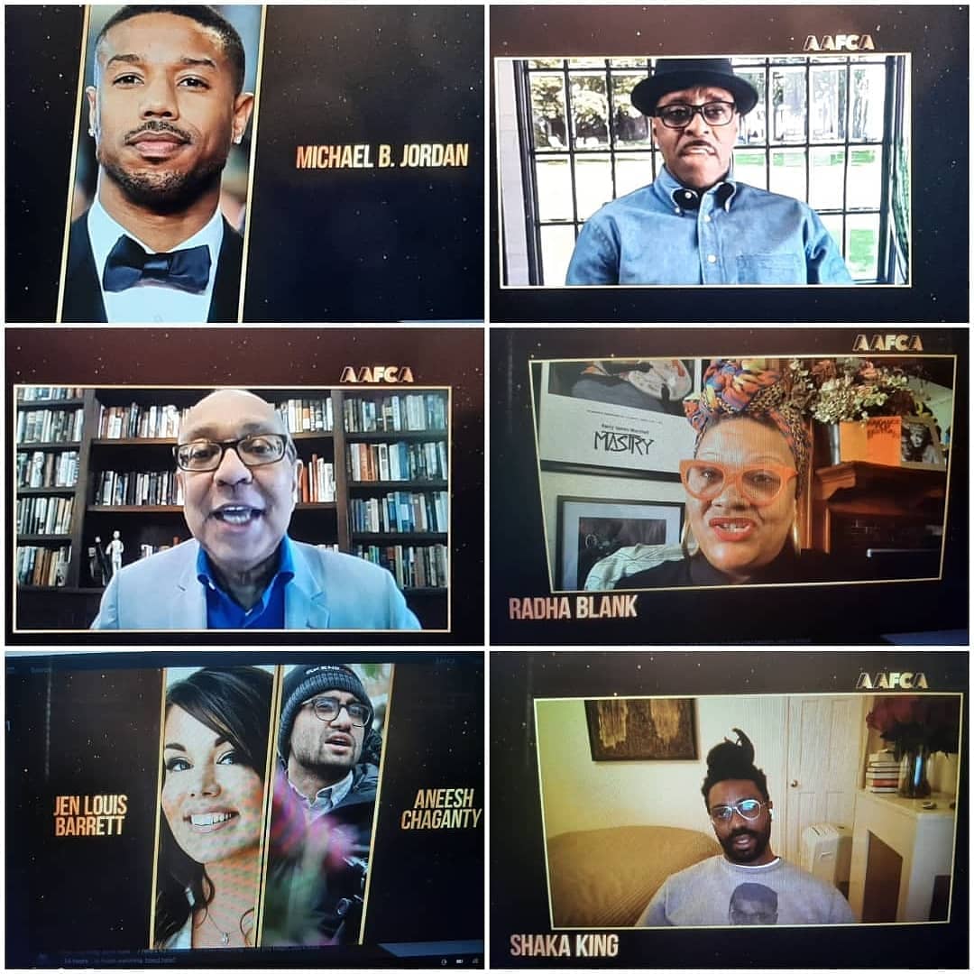 theaafca's tweet photo. What an Amazing week! Thank you to everyone who made it happen!!! Catch a 24-hour rebroadcast, next Saturday, April 17th on The Black Experience at Comcast/Xfinity. #AAFCAAwards12 #aafca360 https://t.co/GEOgwxgCzS