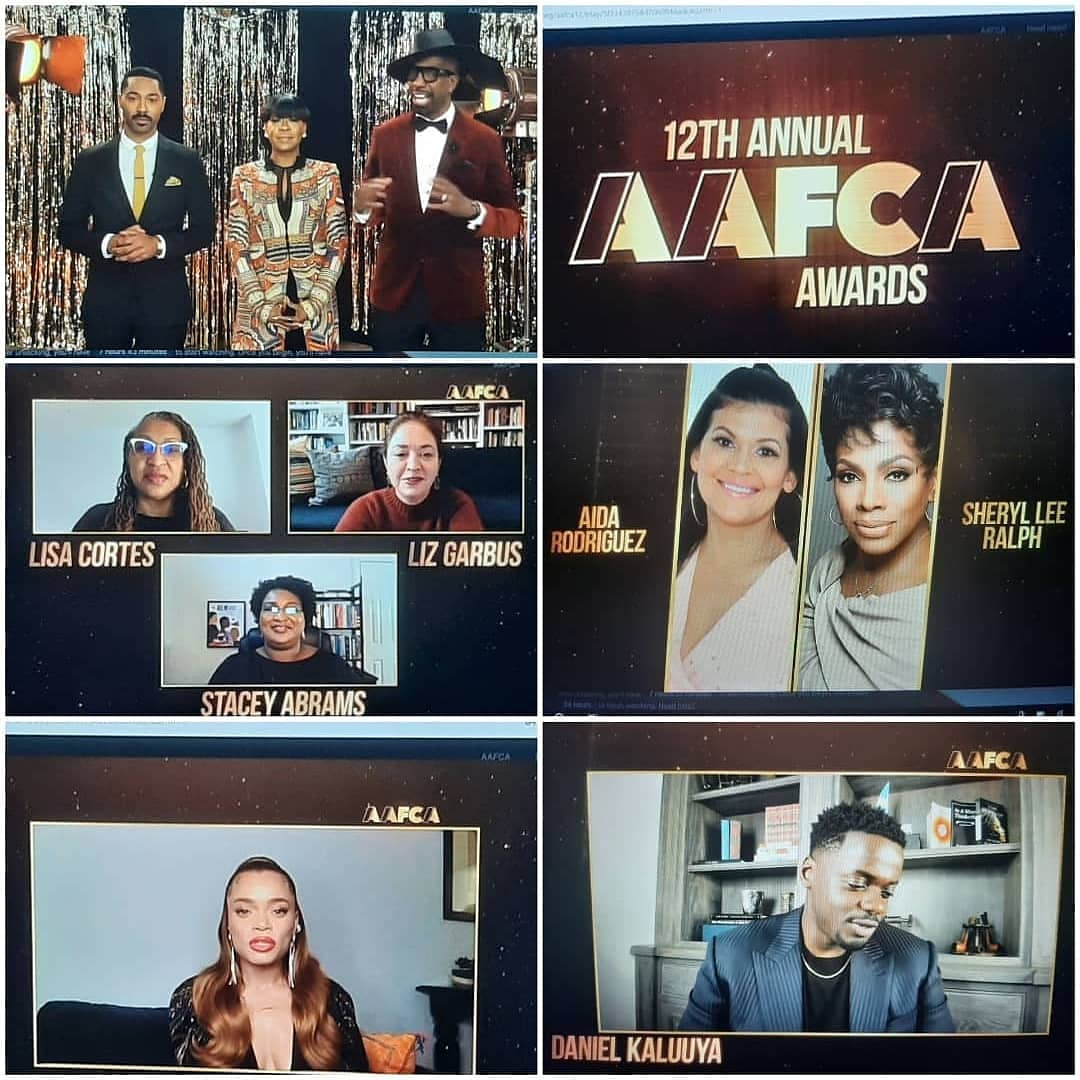 theaafca's tweet photo. What an Amazing week! Thank you to everyone who made it happen!!! Catch a 24-hour rebroadcast, next Saturday, April 17th on The Black Experience at Comcast/Xfinity. #AAFCAAwards12 #aafca360 https://t.co/GEOgwxgCzS