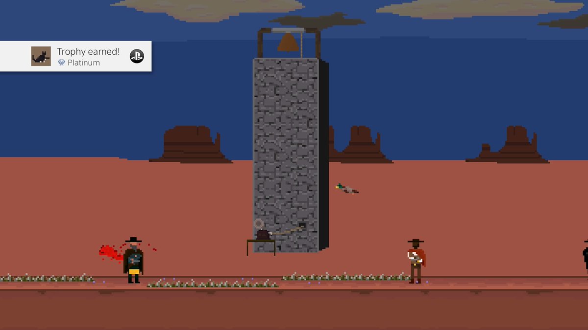 GamerGuyKevin's tweet photo. #Luckslinger Loved this game. Armed with my gun and horse๐ดI was the fastest gun-shooter in the #WildWest! A quick, fun and enjoyable #PlatinumGame! YEEEEE-HAAAAAW!!!๐ค
#PlatinumTrophies #PlatinumTrophy #MyPlatinumJourney #PlatinumJourney #PJKC #MyGameReview https://t.co/AxF3tenFcM