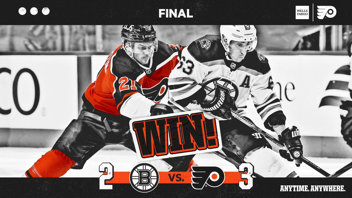 🔶 FLYERS WIN 🔶

Had to have it. 

<a href="/WellsFargo/">Wells Fargo</a> | #BOSvsPHI
