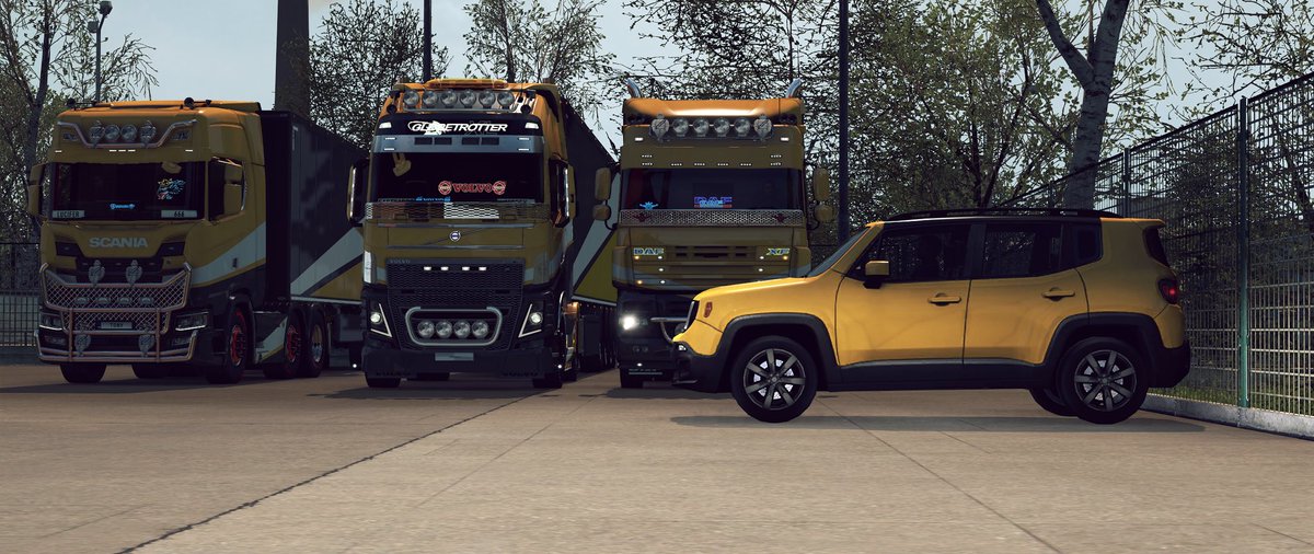 Sjovn1's tweet photo. Today we at Fast Cargo VTC hosted our #DriveAlong. I had so much fun meeting you all again! Hope to see you soon on the road again! #ETS2 #truckersMP https://t.co/HK1xT4foaD