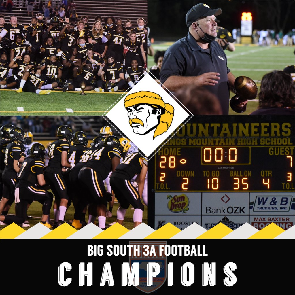 KMHS_Athletics's tweet photo. Congrats to the KMHS football team on winning the Big South 3A Conference Championship... https://t.co/sXuq11zJ8D