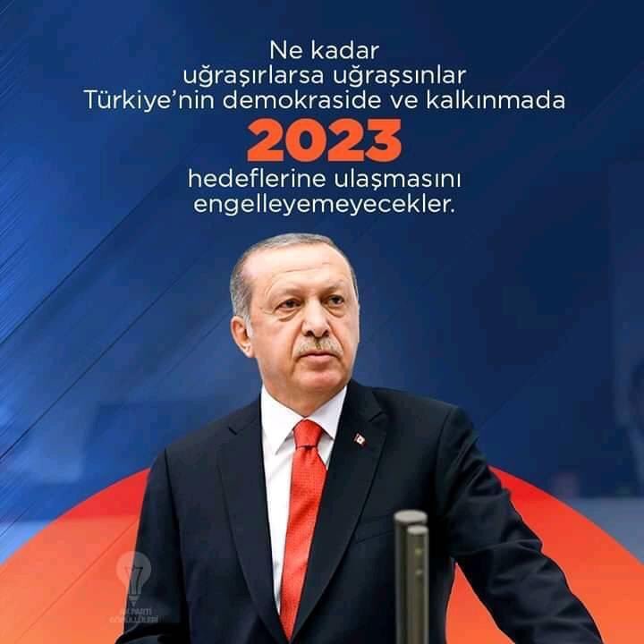 @SELAHATTNHANLI @Dogan03Ayseli @orhanayguler047 @hursitkaya2756 @ihsanEmirgazi @HSYNYILMAZ09 @recep14082481 @mithat_asc @CelikNedret @34_Canan_1453 @YILDIZ34_60 @HaTiCeSulTaN79 @__Tevazu__ @Bozkurt_balasi_ @TurgayGirgin6 @Ergulyuksel1985 @_Vuslat_5816_ @Zubeydetokgozz @Ilgaz_mesut @Kadirli76 @Ayse3245 @_TaLHa___ @Halimehatun53 @Lazpacis53 @Nurgl89730726 @NafizAka_69 @mustafa_krks10 @husrevbey2 @06melihgokcek @SEMiHNLBNT1453 @imerafera_54 @OrhanHendek @Djlaz1969Fevzi @Hasan66717624 @HsamettinAytek2 @halimeesultannn @Nusretonurakpa1 @__MeRKezzz1_ @neslihanomrum @Meryem_mrymmm @06melihgokcekrt @suleymansoylu @sumery_dmr6153o @fatmaka69695829 Ne kadar 
Uğraşırlarsa uğraşsınlar 
Türkiye’nin demokraside ve kalkınmada 
2023 hedeflerine ulaşmasını engelleyemeyekler 

#2022Ruhuyla2923e 🇹🇷