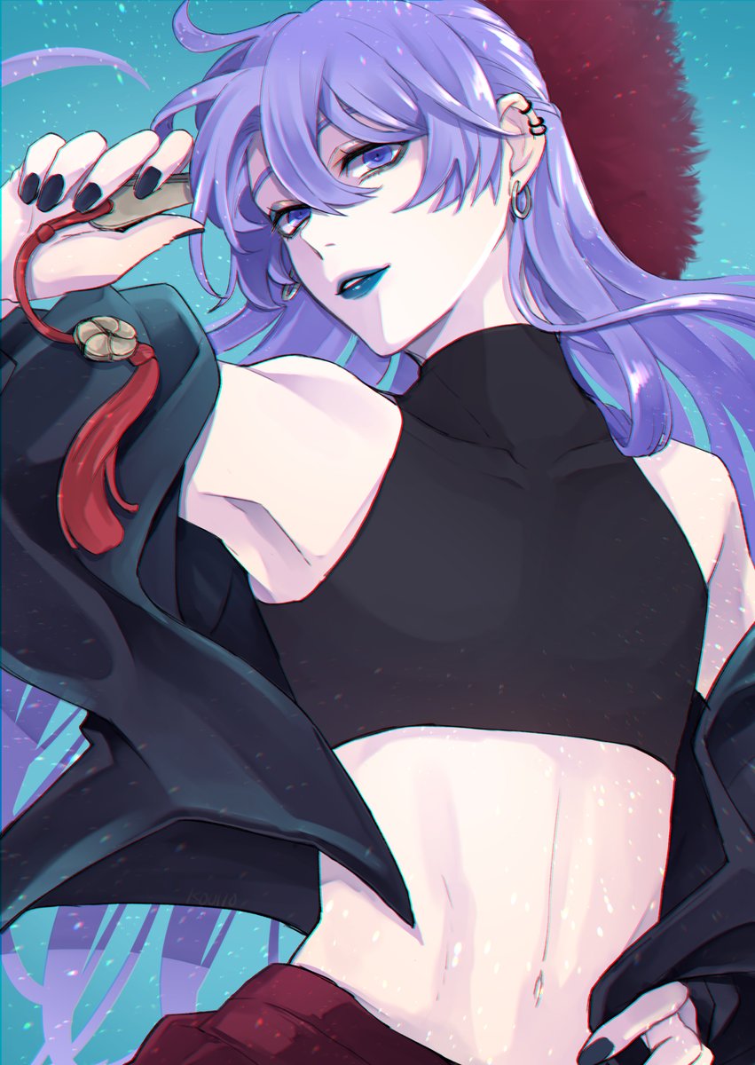 「D #上弦画 #新月画 」|鴻いちとのイラスト