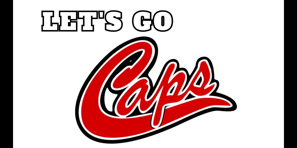 Game 2 of Provincial Championship. Play-by-play action coming live from Willie O'Ree today. Puck drop at 3 p.m. 
#makesomenoise #rally #LetsGo #Caps