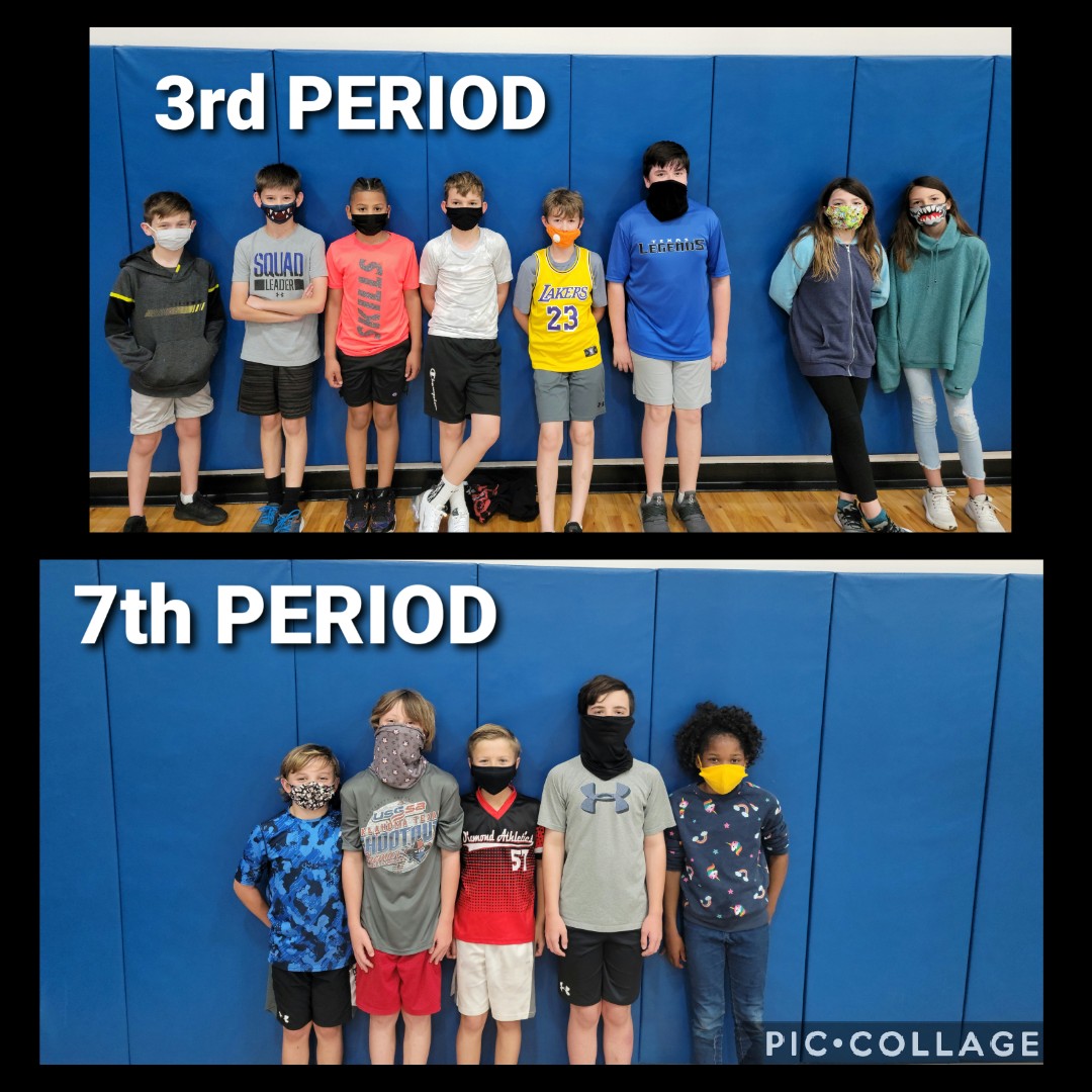 cheryllm980's tweet photo. These are our 50+ runners on the Pacer Test for the 2021 FITNESSGRAM 👏👏👏 #goodjob #waytogo @RISgreatness #robinsonintermediate #RobinsonISD https://t.co/kVpJo5m2Kj