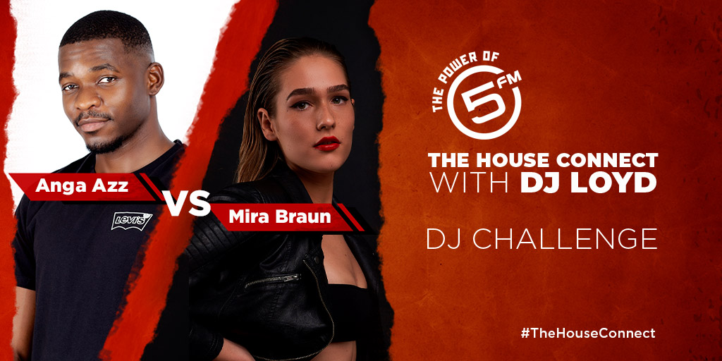 DJLOYD's tweet photo. It’s about that time for the #DJChallenge! 

#MiraBraun steps in to take on our current champ @AngaAzz_DJ

Who will you have your money on?

Vote for your winner right here: https://t.co/eZdpngSo6I
#TheHouseConnect https://t.co/1vxJQTpEj4