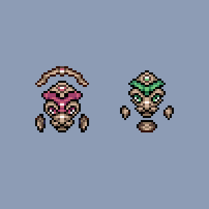 ✨Dreamers✨

It's been a busy month developing core mechanics and designing new enemies to balance out combat features.

For #ScreenshotSaturday here is two new enemy designs, RT’s are appreciated!😊

👉Join the Discord: discord.gg/bZfkkVg

#GameDev | #IndieGame | #Pixelart