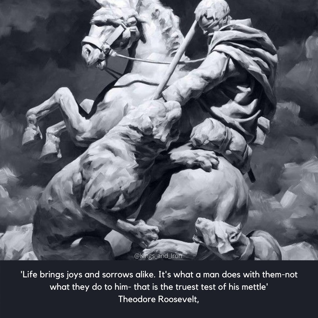 Learn to love Fate. 
Do not seek for things to happen the way you want them to; rather, wish that what happens happens the way it happens: then you will be happy.... and you can face it with unfailing cheerfulness and strength.
#stoicism #MasculinitySaturday