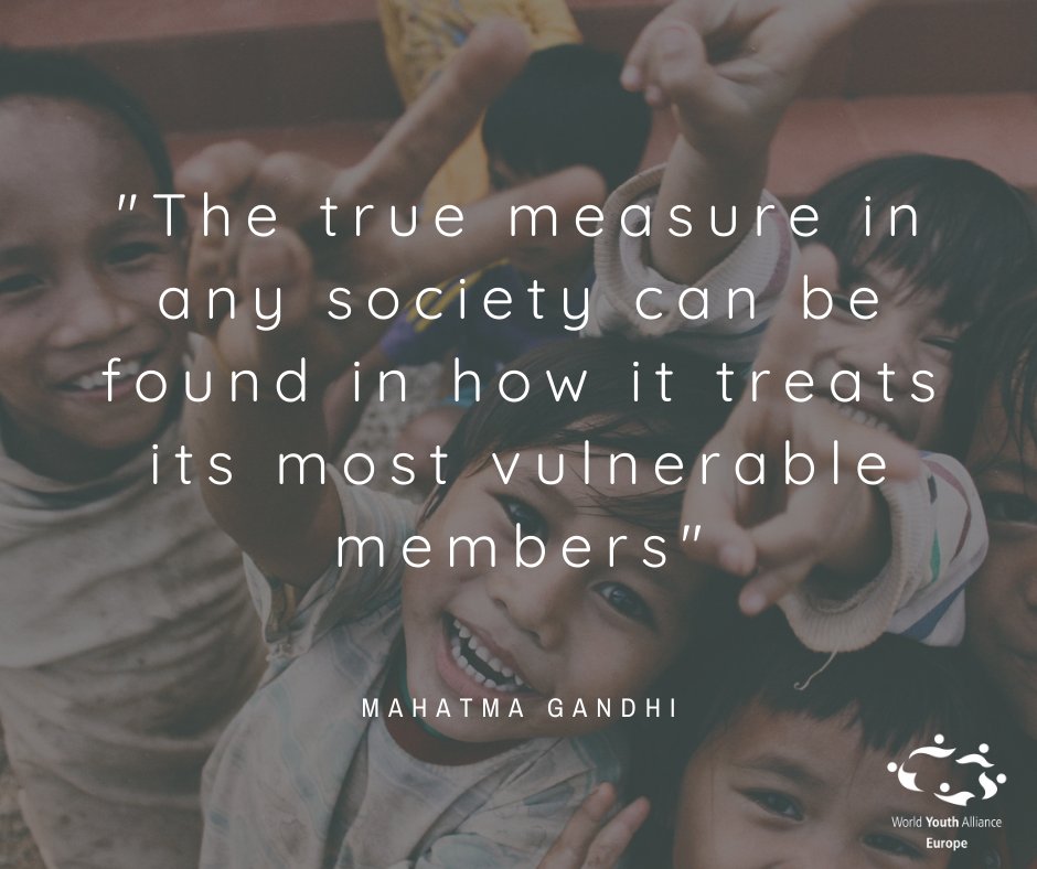 Friends, as advocates for Human Dignity, let us never forget about the most vulnerable members of global society 💙 #WeAreWYA #DignityDefenders