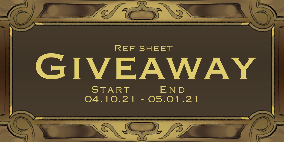 wildchargeart's tweet photo. Birthday #giveaway time. 
Free full #refsheet to one lucky winner! 
Fantasy, MMO, sci-fi, ttrpg, oc and anthro all welcome to enter!
Ends 5/1/21 https://t.co/2qPCYsch4O