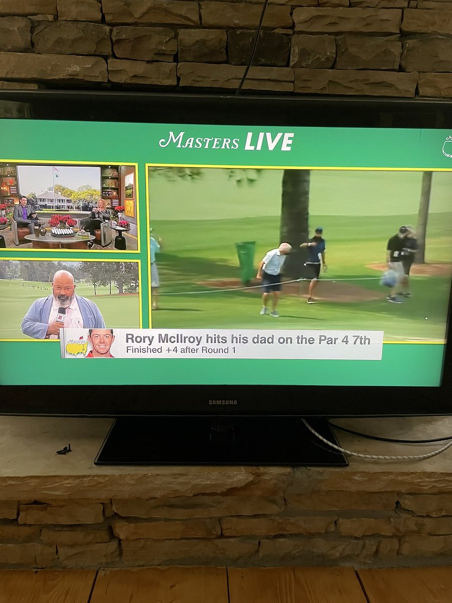 ThomasMarksT3's tweet photo. What’s the probability of hitting your dad with a golf ball while playing in the Masters 😆 https://t.co/zhCBfc9uJB